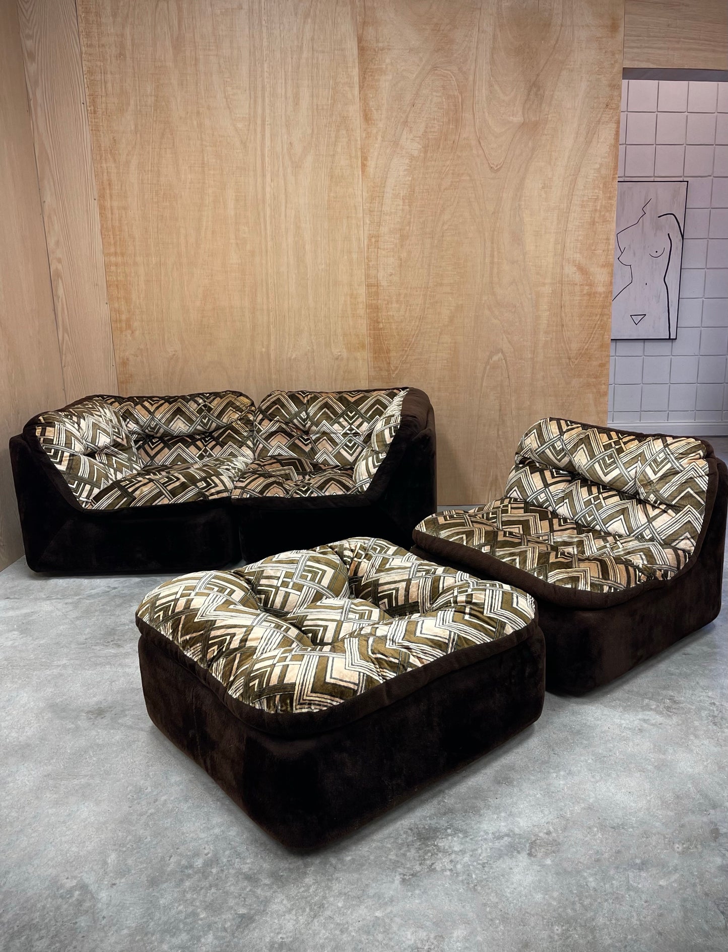 lush modular playpen sofa