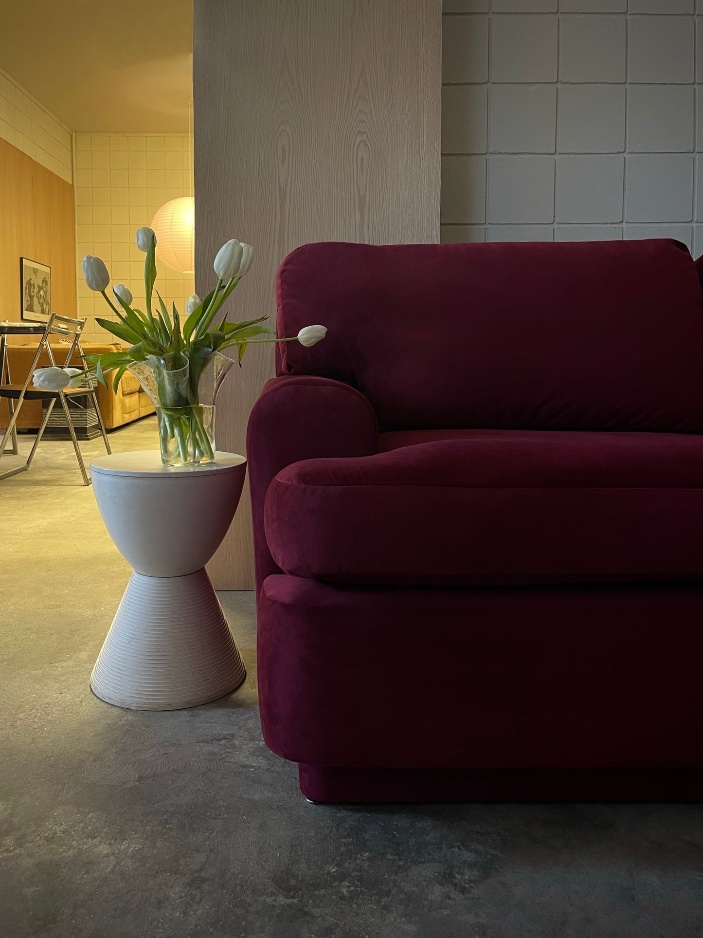 wine chunk sectional