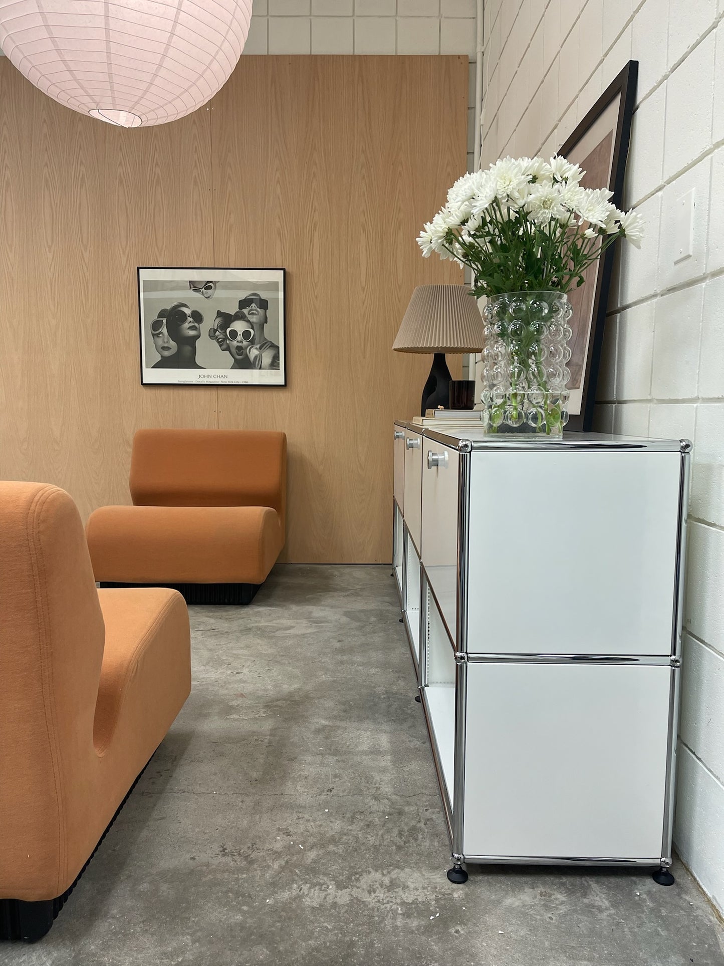 USM Haller style cabinet